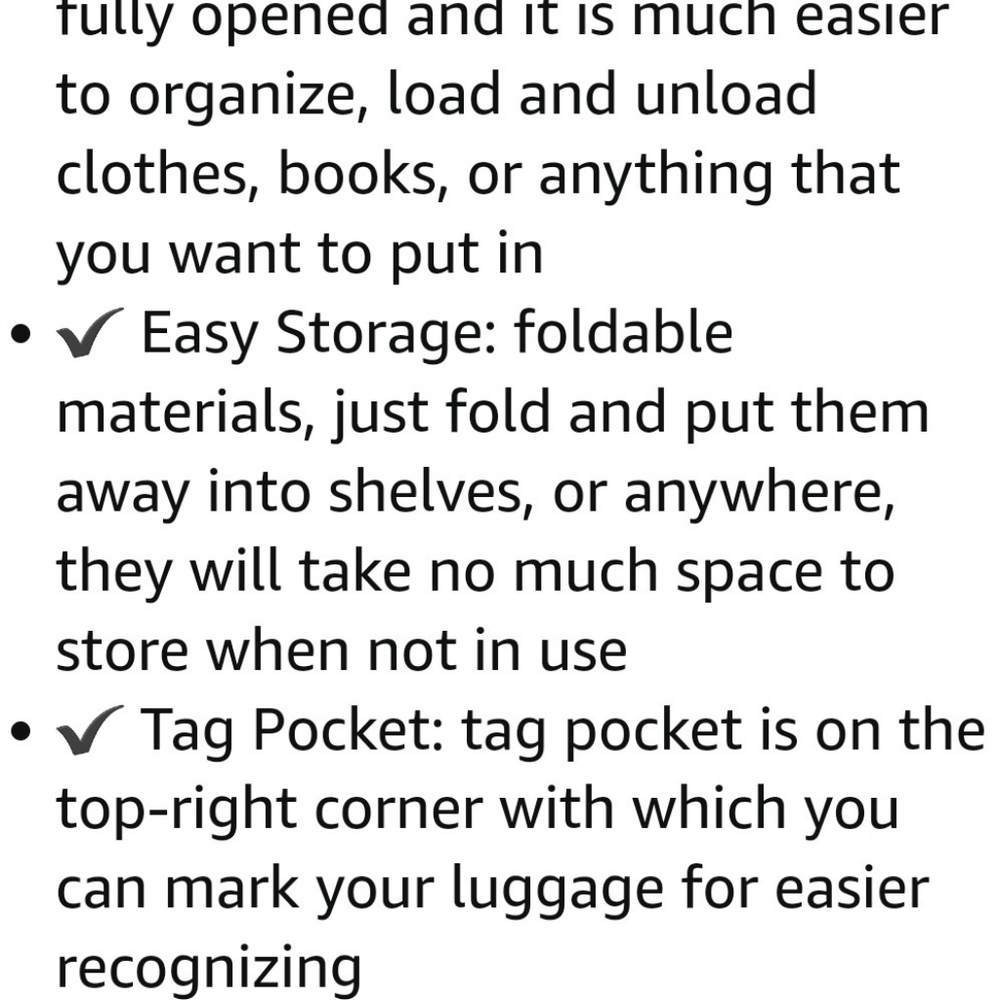 24 Gallon Heavy Duty Tool Clothes Cargo Moving Bag Storage Organization - Picture 7 of 9